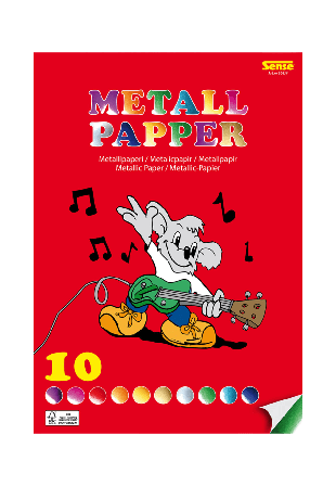 SENSE Metalliskt papper FSC A4 Skapa & pyssla Unisex ONESIZE
