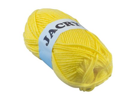 Akrylgarn 50 g, gul - Lyreco - Skola och förskola - Hobbymaterial - Garn