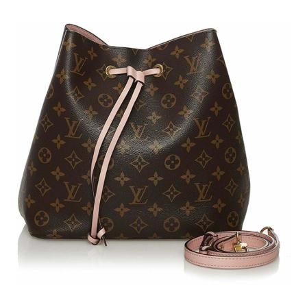 Louis Vuitton Vintage, Pre-owned Bag Bruin, Dames, Maat:ONE Size,Canvas