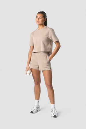 Revive Heavy Shorts Wmn Light Greige