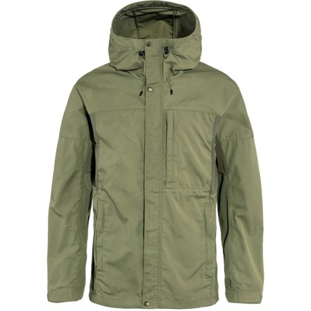 Fjällräven Men's Kaipak Jacket in Green/Laurel Green, G-1000 | Size: Small