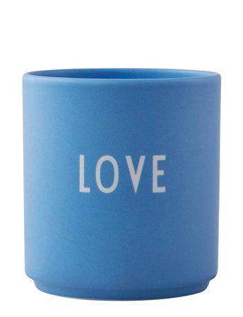 Favourite Cup - Celebration Blue Design Letters