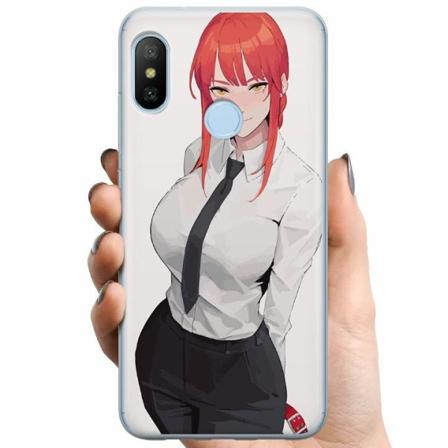 Xiaomi Mi A2 Lite Tpu Mobilskal Makima Chainsaw Man