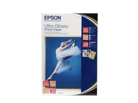 Epson Ultra Glossy Photo Paper - fotopapir - blank - 50 ark - 100 x 150 mm