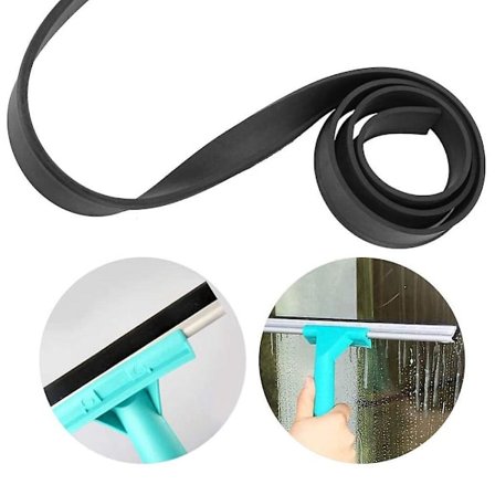 Rostfri glasremsremsa, längdkantsskrapa ersättning