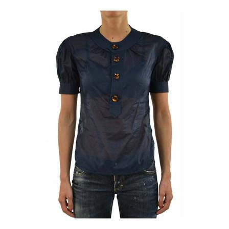 Dsquared2, Blouses Niebieski, Kobieta, Rozmiar: S