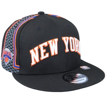 New Era - NBA Zwart snapback Cap - New York Knicks NBA21 City Off 9FIFTY Black Snapback @ Hatstore