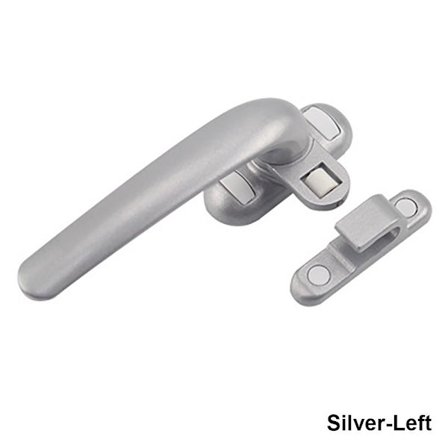 50 Skyv vindushåndtak Vindusknapp SØLV-VENSTRE SØLV-VENSTRE