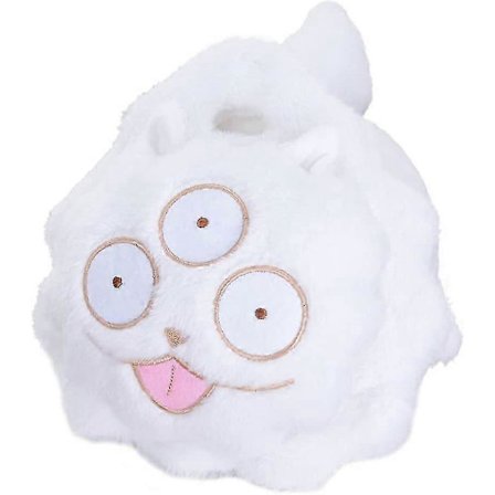 Anime Land of The Lustrous Plyslegetøj Fyldt Houseki No Kuni Pude Phosphophyllite Diamant Hund Inu Shiro Cosplay Legetøj (7.08', Tre Øjne)[D]