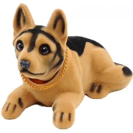 Instrumentbräda Huvud Hundar nickande huvuden Bil Dash Ornament Valp För Bil Fordonsdekoration (herde) collie
