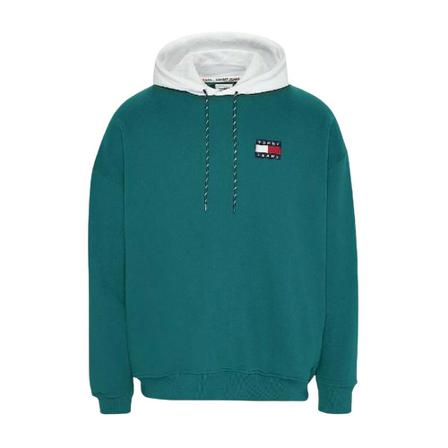 Tommy Jeans Men& Clothing Sweatshirts Dm0Dm15027 grön, Herr, Herr, Storlek: L