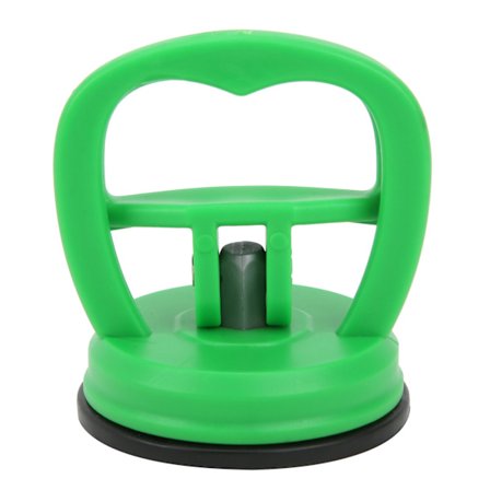 Sugkopp Multifunksjonell Fargerik Ergonomisk Linjal Håndtak for Quilting Linjal Mal HusholdningGrønn804