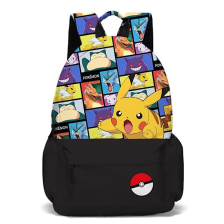 Ryggsäck Pikachu Mönster Ryggsäck Student Ryggsäck