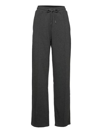 Carmello Sweat Straight Pants Collegehousut Olohousut Musta Second Female