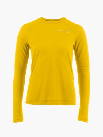 Klättermusen Groa LS T-Skjorte Dame - Light Gold - S