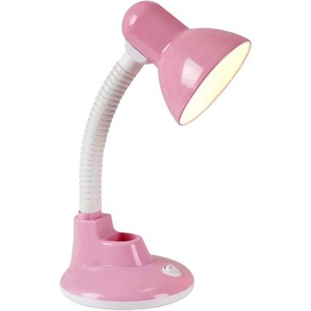 Fleksibel Skrivebordslampe Slitesterk Metalldesign | Ideell for Studier og Arbeid | Enkel Kontroll med Bryter | Kompatibel med Lyspære