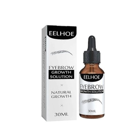 Ögonbrynsvätska Svart tjock naturlig eterisk olja vätska tjock ögonbrynsreparation mild fuktgivande vårdvätska