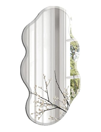 Incado Twirl Mirror - Silver - 55X110CM