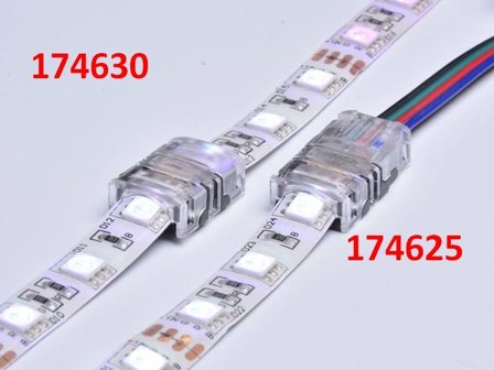SYNERGY LED FLEX Strip zub. Easy Connect Strip to strip Joint 10mm RGB IP65/54