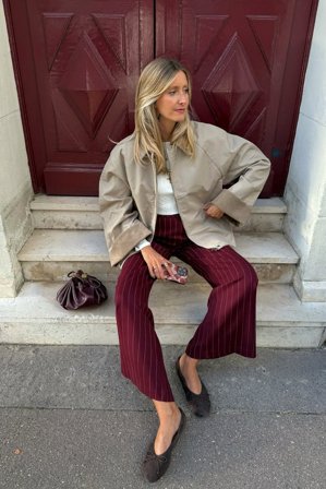 Premium Selection Suede Ballerina - Lave sko - Brun - EU 39