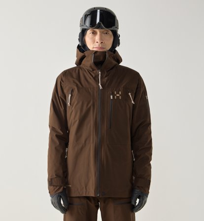 Haglöfs Latnja GTX Insulated Jacket Men Woodland Brown - Herre - XL