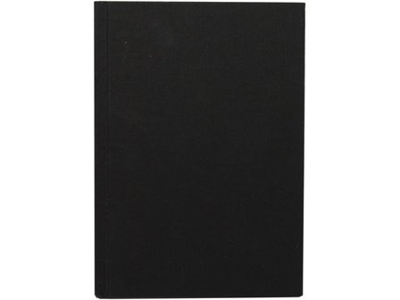 BURDE Anteckn.bok linne svart olinj, A4 - Lyreco - Kontorsmaterial - Block och anteckningsböcker - Anteckningsböcker