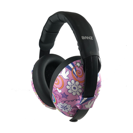 BANZ Hørselvern Baby, Peace Pink, 1 stk.