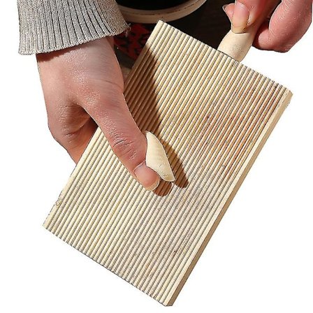 Gnoc-brætter og smørrebræt af træ til udrulning af dej Gnoc-padle Pastaredskaber Rulle