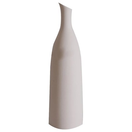 Nordisk Keramik Vase, til Bord/Stue Dekoration, vaser, hvid, b