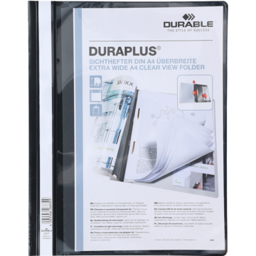 Mappe Duraplus A4 Svart