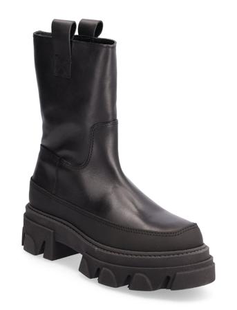Boot Shoes Boots Ankle Boots Ankle Boot - Flat Musta Sofie Schnoor