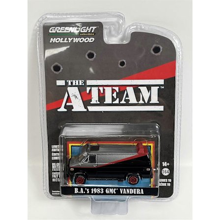 The A Team B.A.s 1983 GMC Vandura 1:64 Scale Greenlight 44790B (FMY)