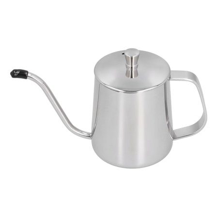 350 ml kaffekande i fødevaregodkendt rustfrit stål med lang tud og svanenhals til hjemmekøkkenet