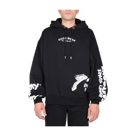 Gcds, Hoodies Zwart, Heren, Maat:L