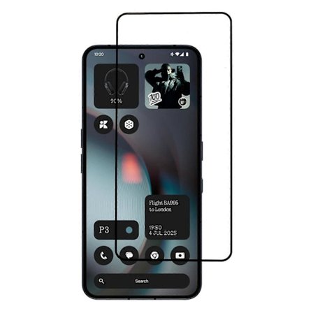 Kompatibel med Nothing Phone (3) 5G Skjermbeskytter Silketrykk Full Lim Herdet Glass Skjermfilm-lingling}