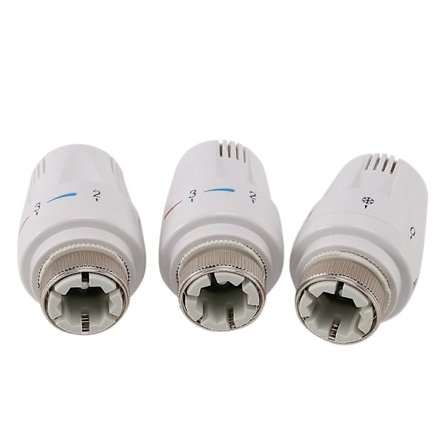 3st Termostat Radiatorventil Trv Termostatiskt Huvud Radiator M30 X 1.5 Radiatorventil Ersättning