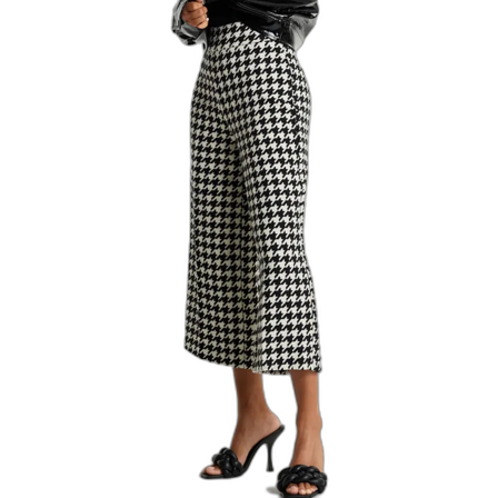 Dog tooth culotte byxor