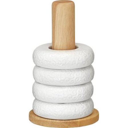 Äggkoppar Orient 4 st Vita Cult Design