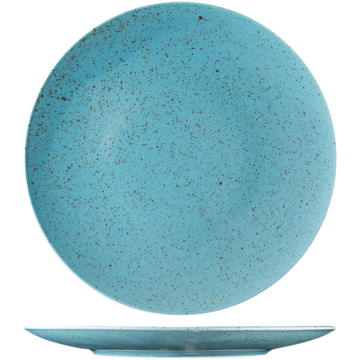 Tallrik flat Lilien Lifestyle Arctic Blue