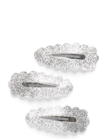 Pipol's Bazaar | Sparkling Snap 3Pcs Silver | ONE SIZE