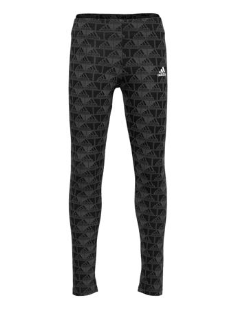 Essentials Logo Medium Waist Tights W Black Adidas Performance