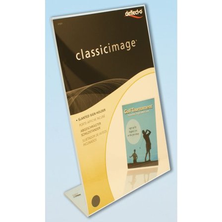 DEFLECTO Informationsställ A3 lutande 6/fp - Lyreco - Kontorsmöbler och inredning - Tavlor ställ och ramar - Informationsställ