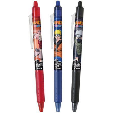 Pilot FriXion Clicker Naruto 0.7 Black