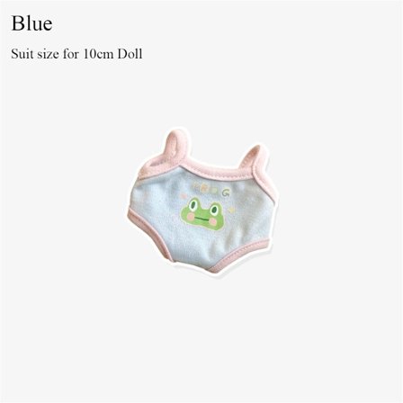 Nuken vaatteet Pehmovaatteet nuken vaatteet SININEN 10cm 10cm