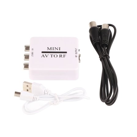 AV till RF-omvandlare TV-signalswitch 67.25MHz 61.25MHz