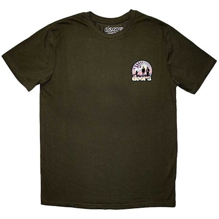 The Doors Unisex Adult Mini Sunrise T-Shirt XL Grön