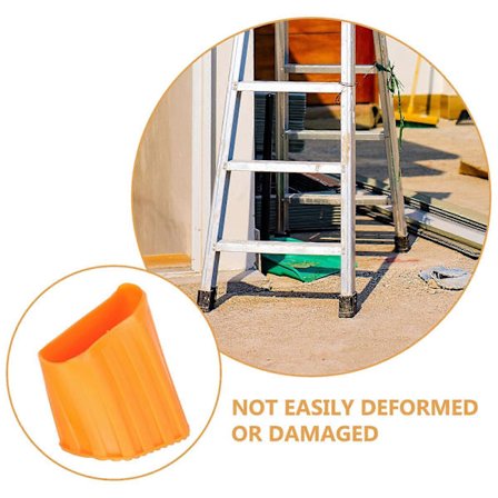 4 stk Plast Stige Antislipp Deksel Stige Fot Deksel Stige Erstatning Fot Matte