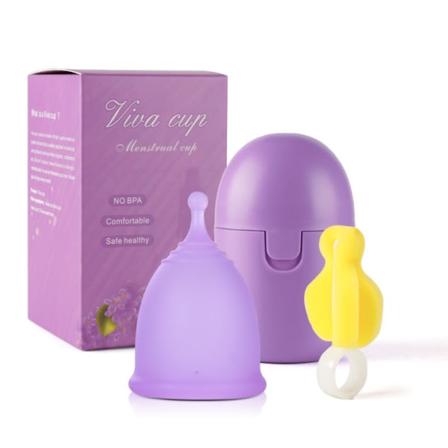 Silikone Menstruation Cup Dame Menstruationspleje Tante Cup Circul