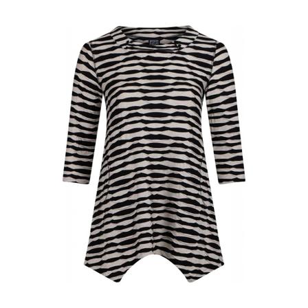 Pont Neuf Isabella Tunic Sort, Dame Tunika, Størrelse: XL