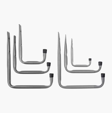 Väggkrokssats 6 st.